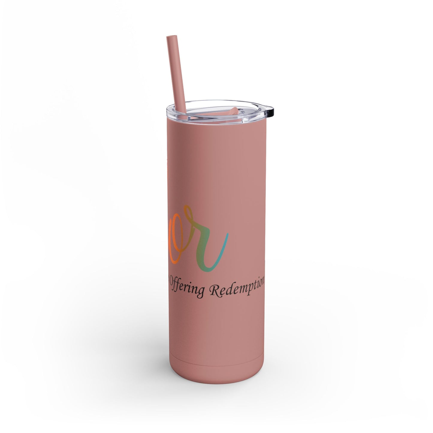 Color Passionate Skinny Matte Tumbler, 20oz