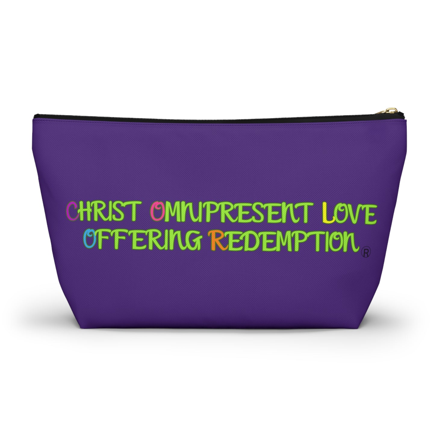 Color's Vibrant Accessory Pouch - Perfect for Travel, Makeup, Gifts, and More!