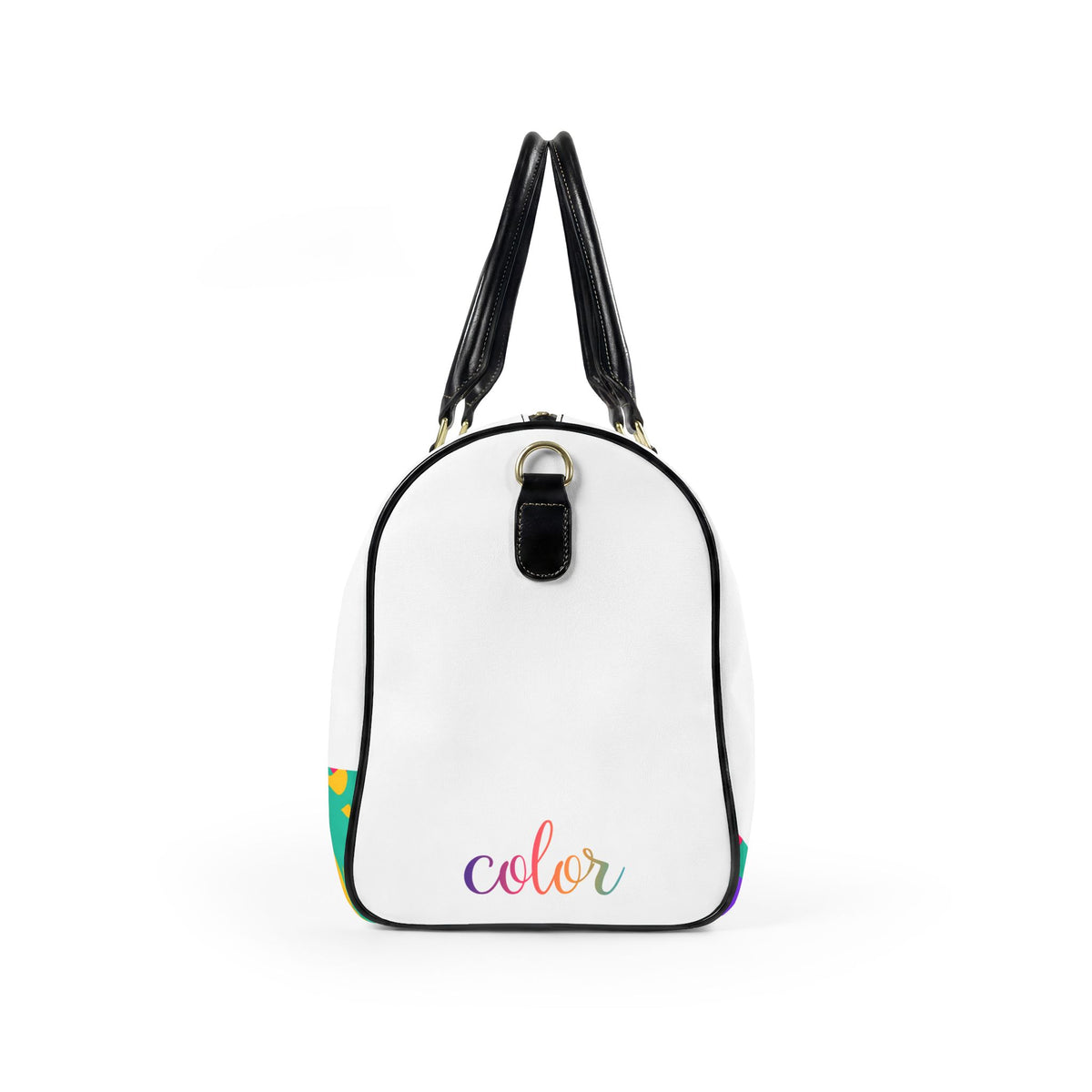 Christ Omnipresent Love Offering Redemption Faux Leather Travel Bag