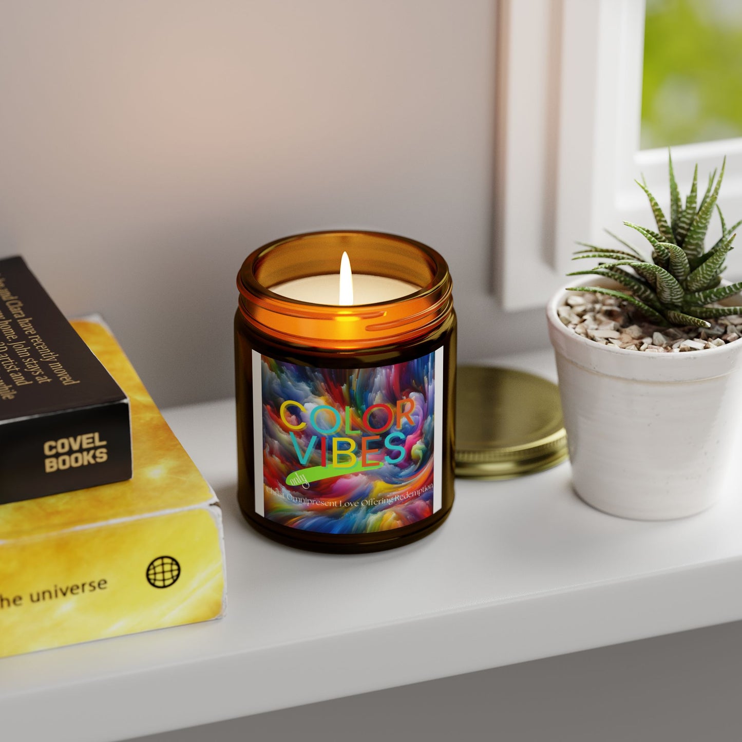 Color's Scented Candles, Coconut Apricot Wax ( 9oz)