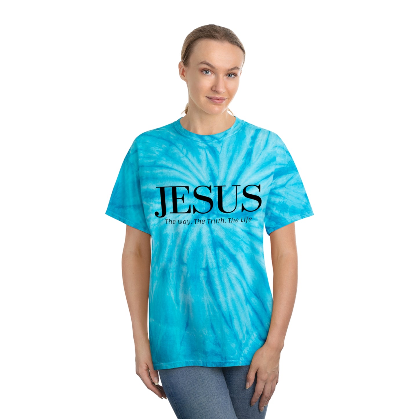 Jesus The Way Tie-Dye Tee