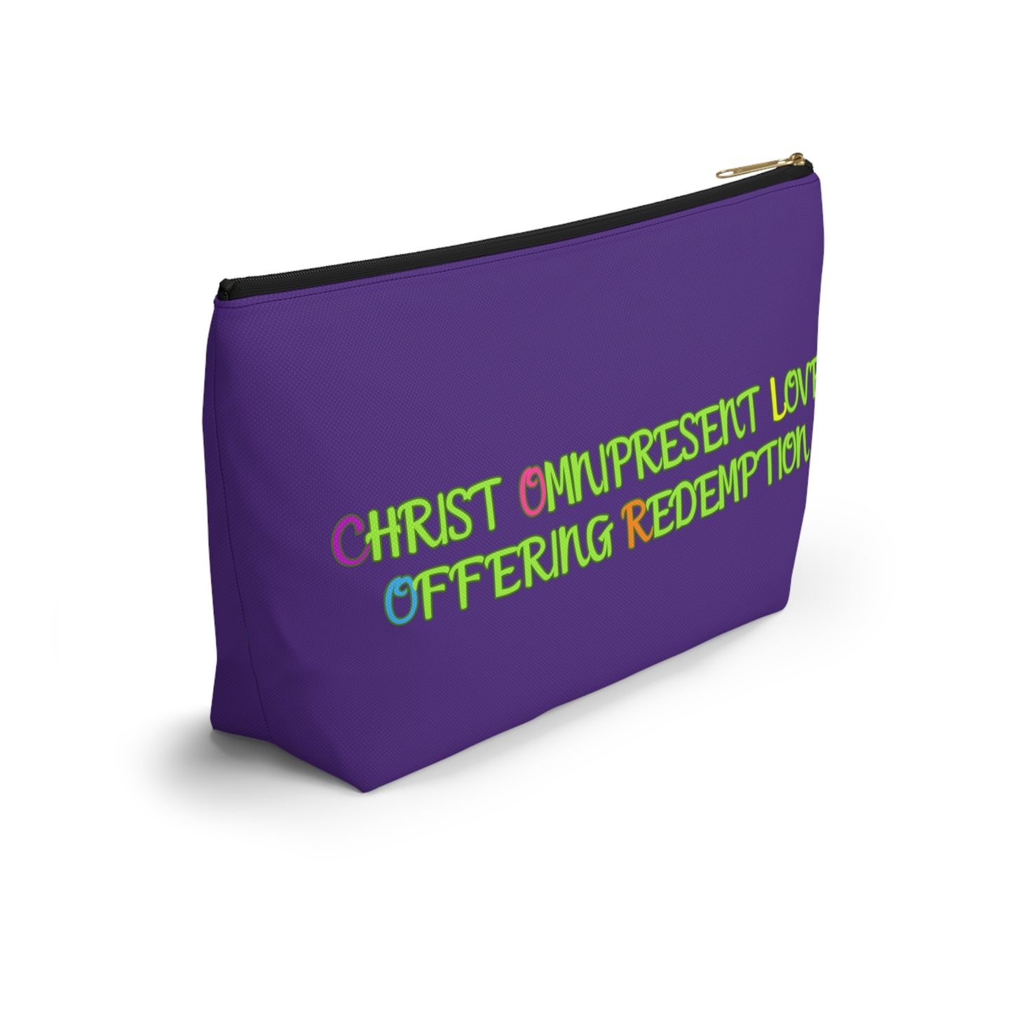 Color's Vibrant Accessory Pouch - Perfect for Travel, Makeup, Gifts, and More!