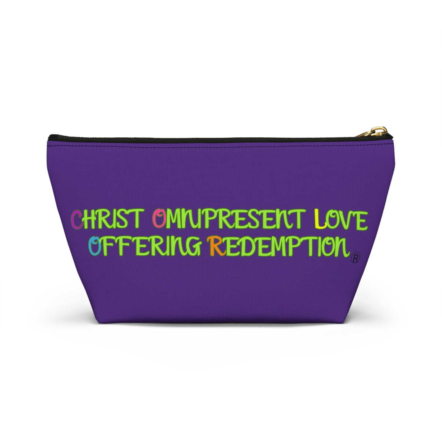 Color's Vibrant Accessory Pouch - Perfect for Travel, Makeup, Gifts, and More!