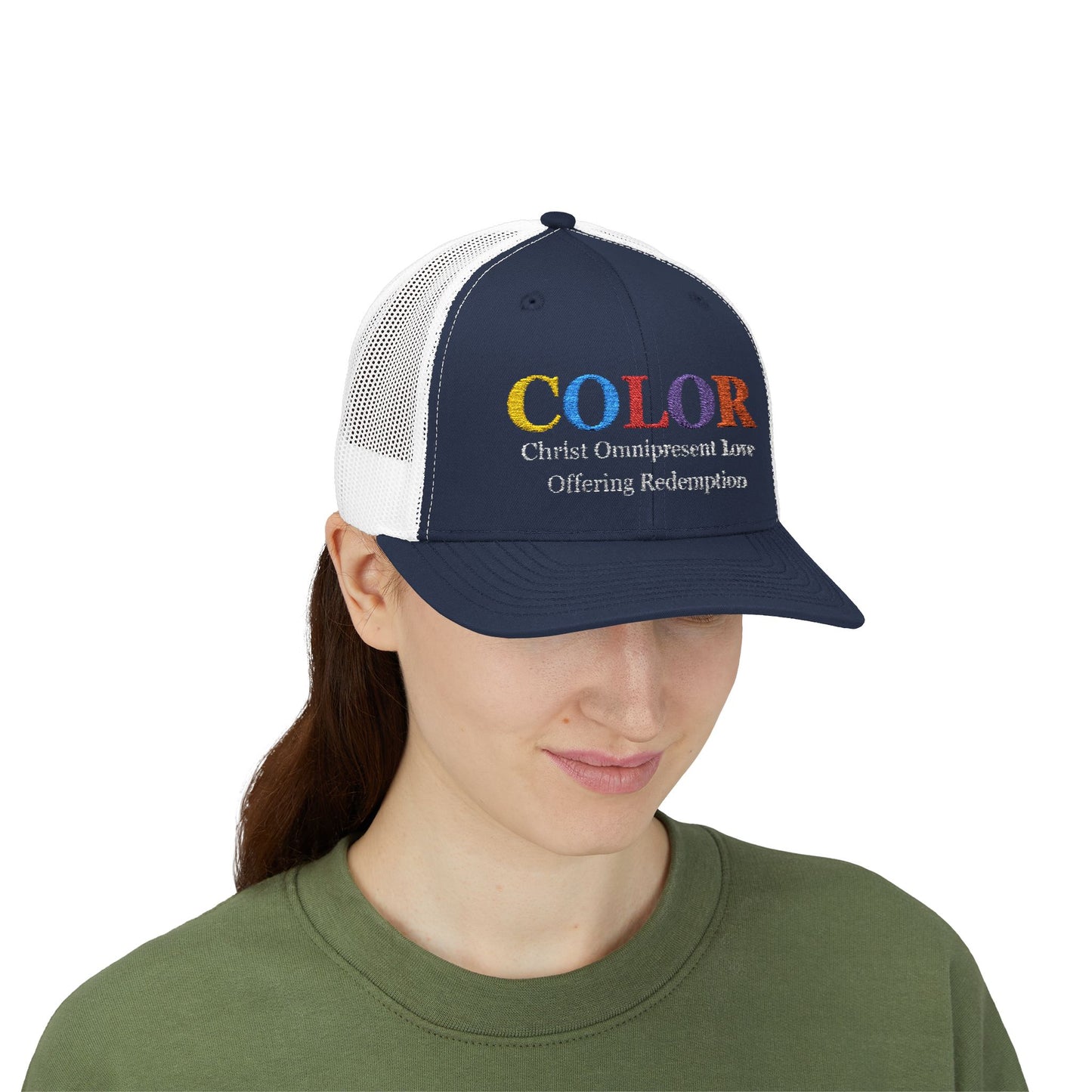 Color Snapback Trucker Cap