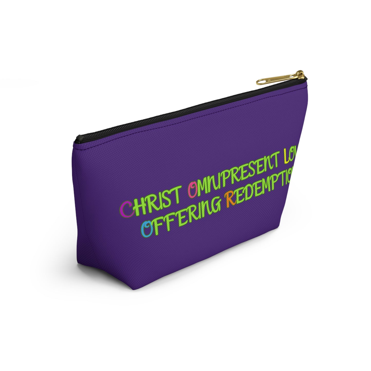 Color's Vibrant Accessory Pouch - Perfect for Travel, Makeup, Gifts, and More!