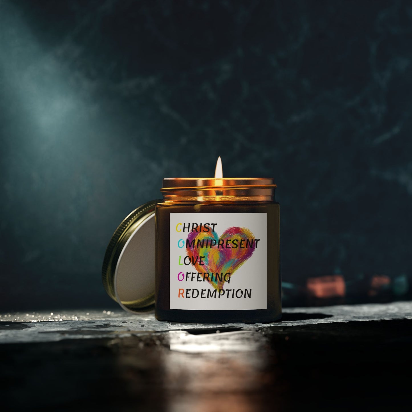 Christ Omnipresent Love Soy Candle (4oz)