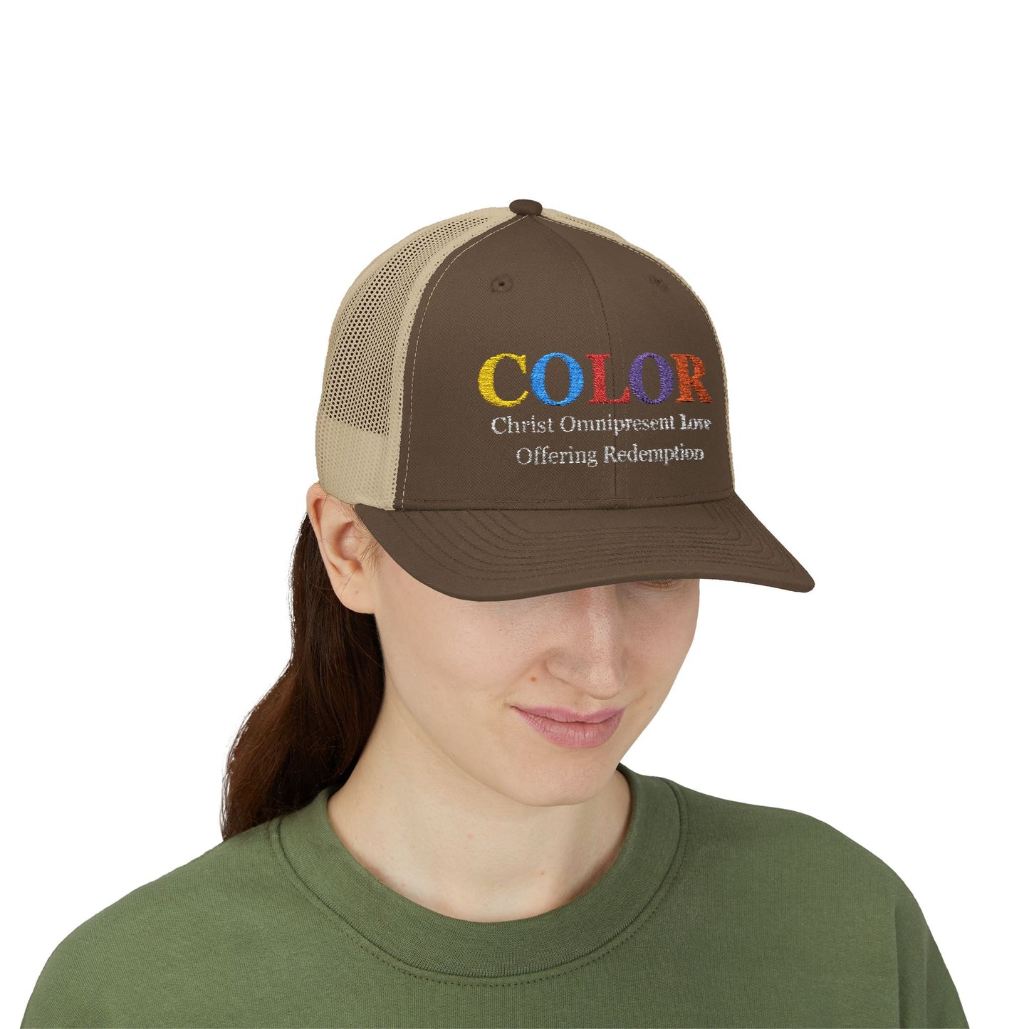 Color Snapback Trucker Cap