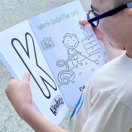 God's Precious Hands: Kids Coloring Book