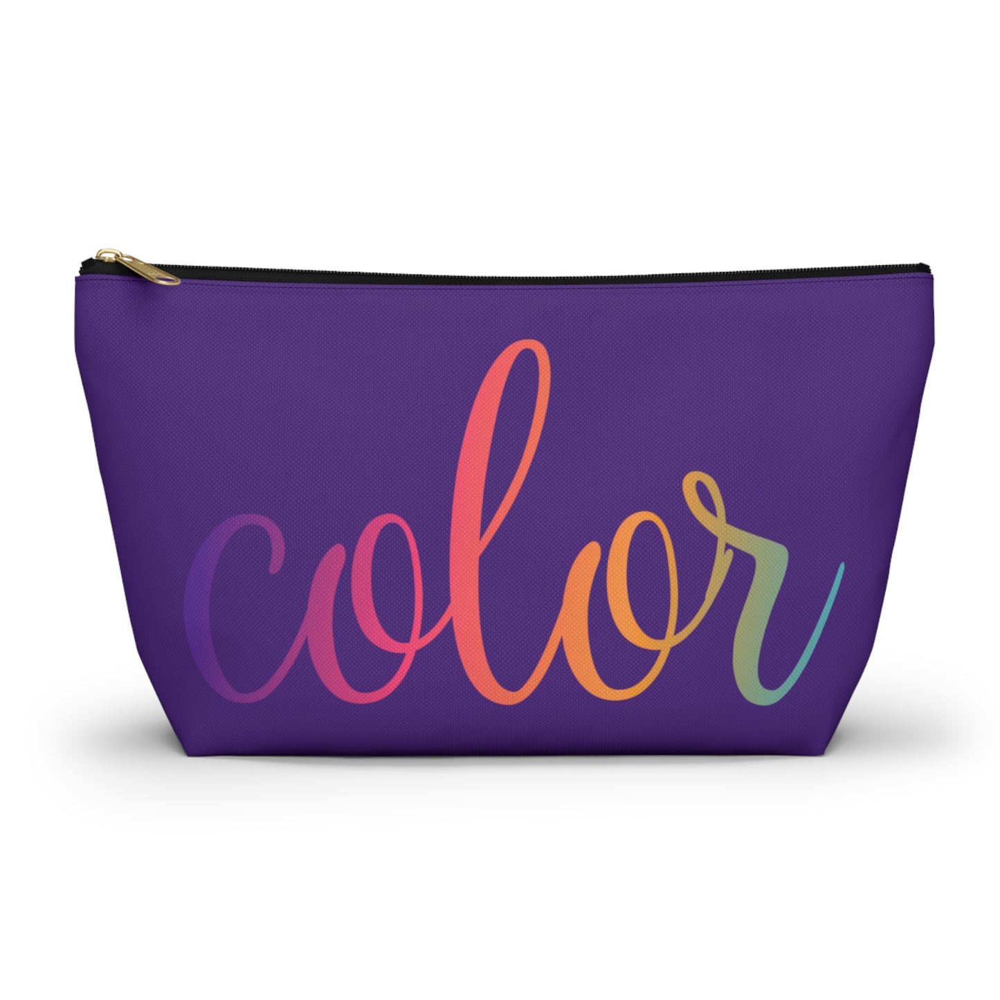 Color's Vibrant Accessory Pouch - Perfect for Travel, Makeup, Gifts, and More!