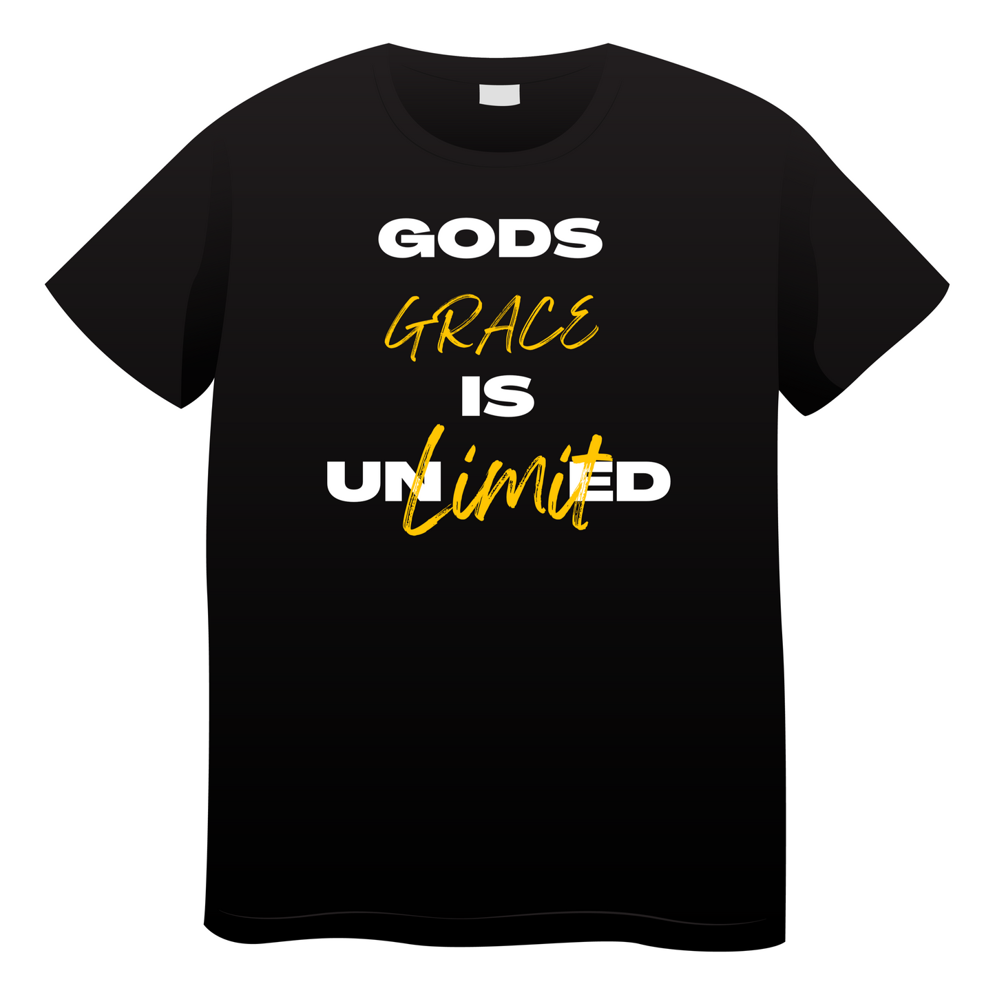 Color God's Grace Is Unlimited T-shirt