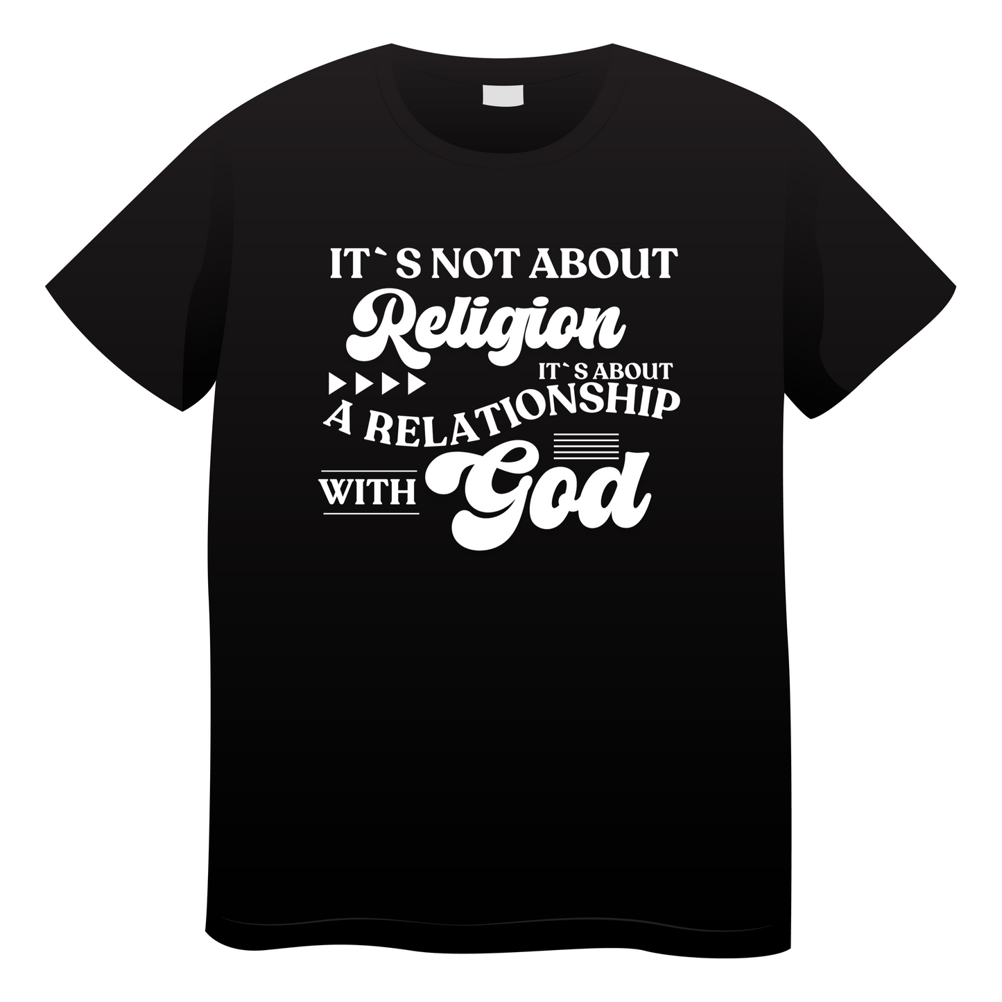 Color It's a Relationship with God T-Shirt