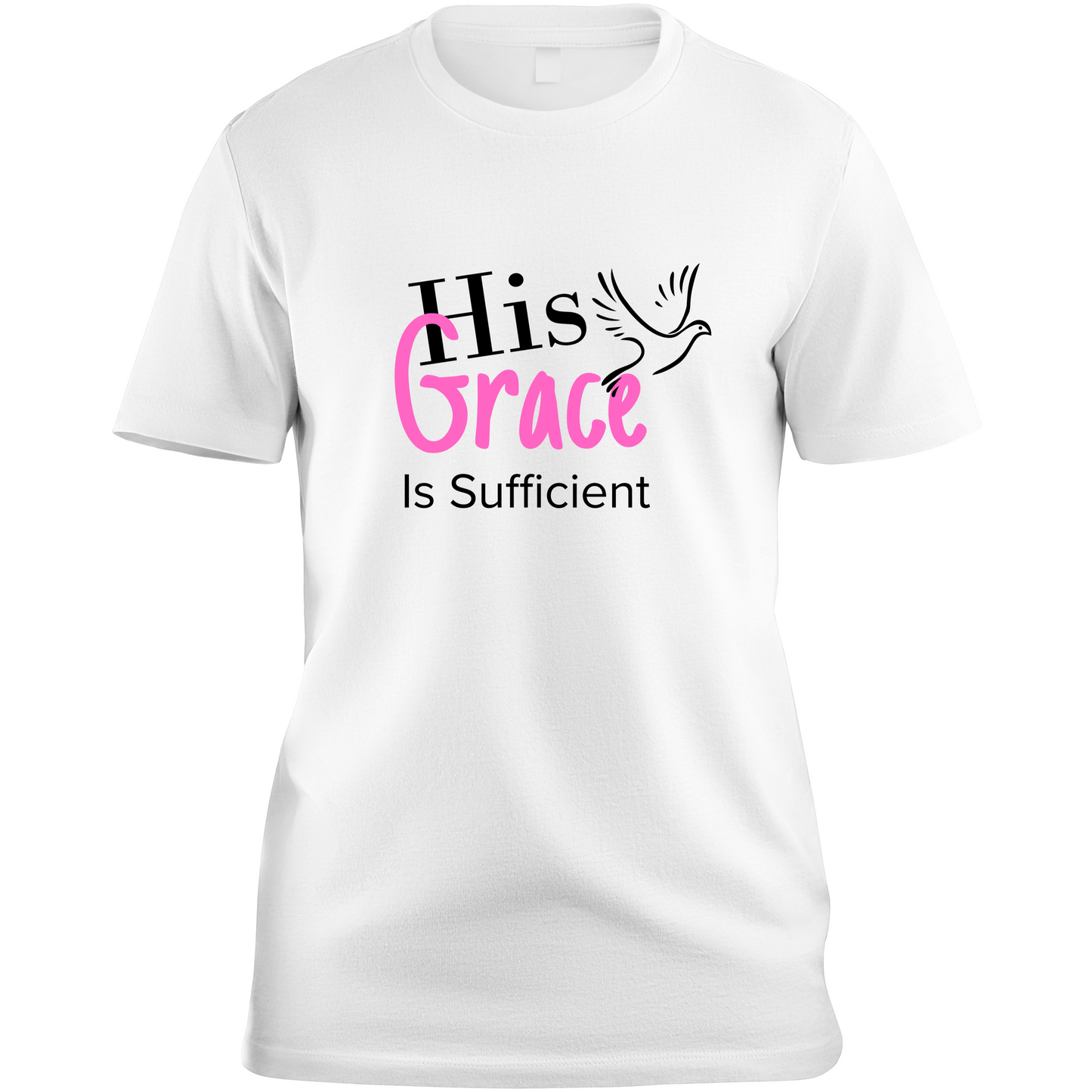 Color His Grace Is Sufficient