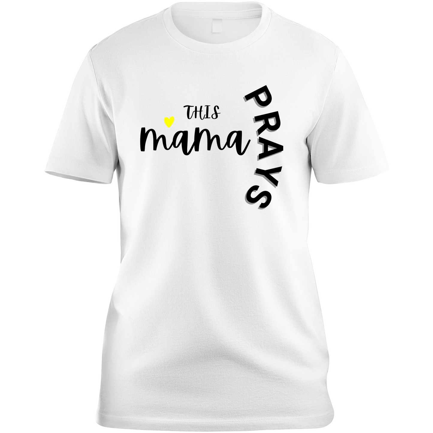 Color This Mama Prays T-shirt