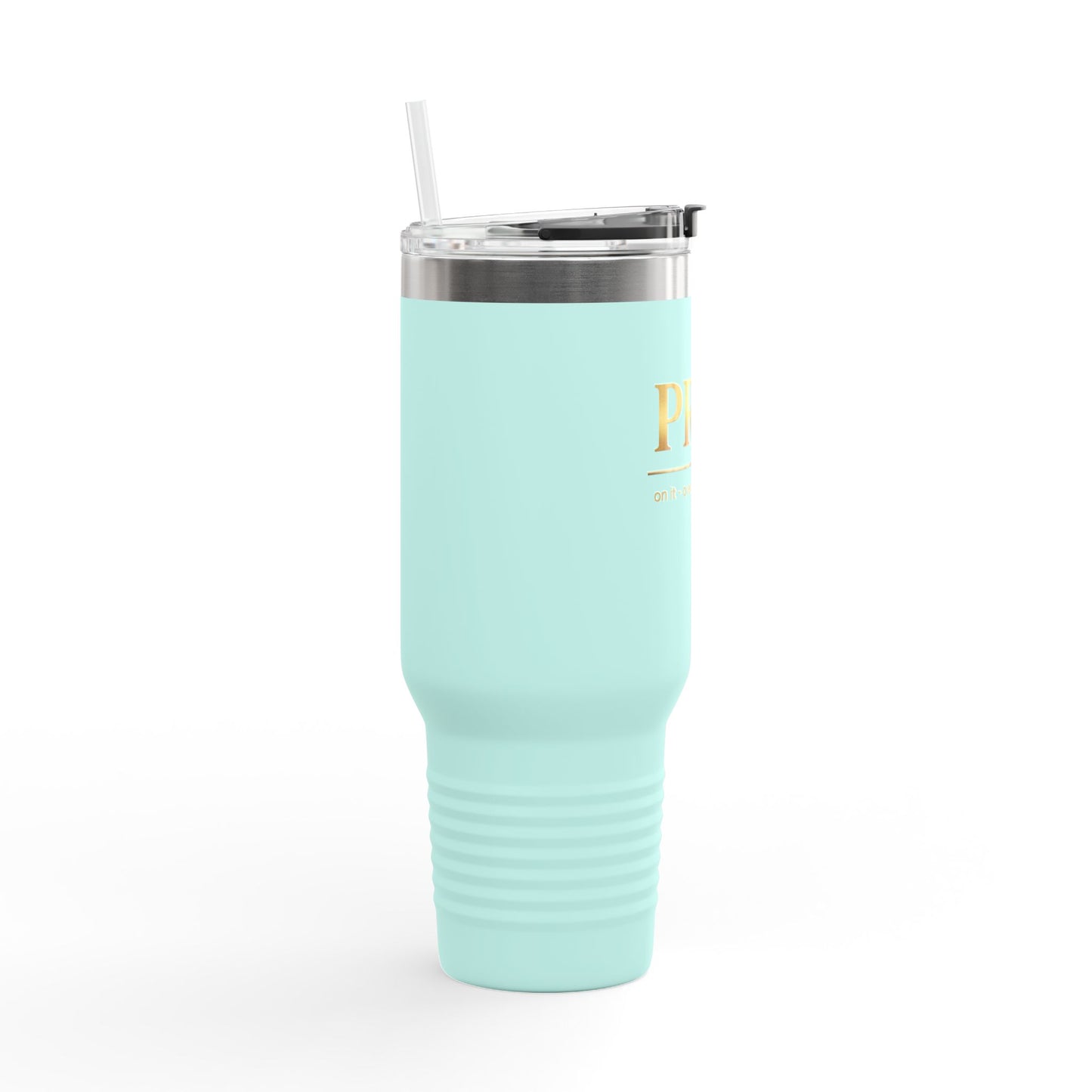 COLOR PRAZZ PRAY 40oz Insulated Travel Mug — Christian Faith Stainless Steel Tumbler