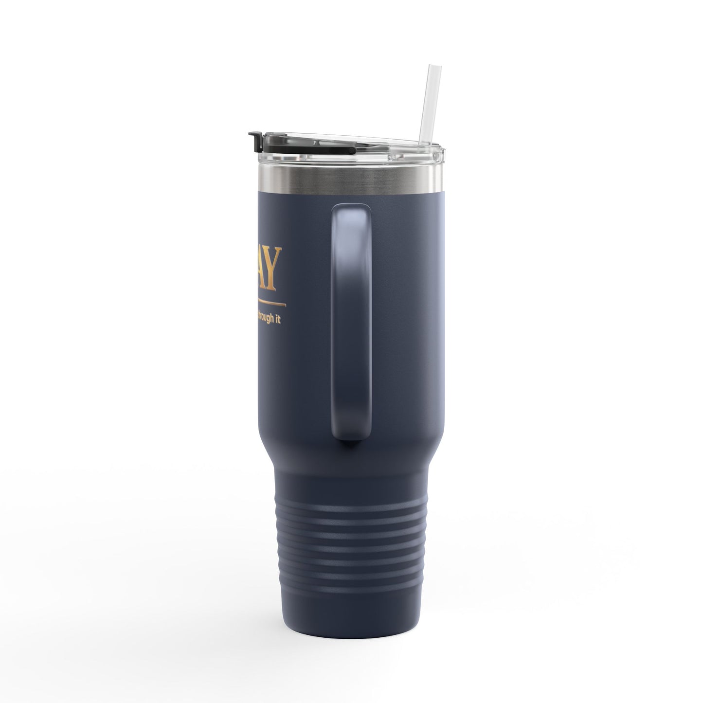 COLOR PRAZZ PRAY 40oz Insulated Travel Mug — Christian Faith Stainless Steel Tumbler