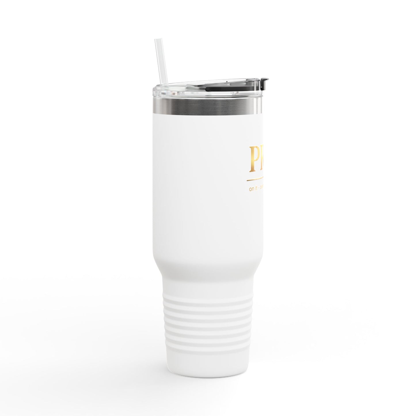 COLOR PRAZZ PRAY 40oz Insulated Travel Mug — Christian Faith Stainless Steel Tumbler