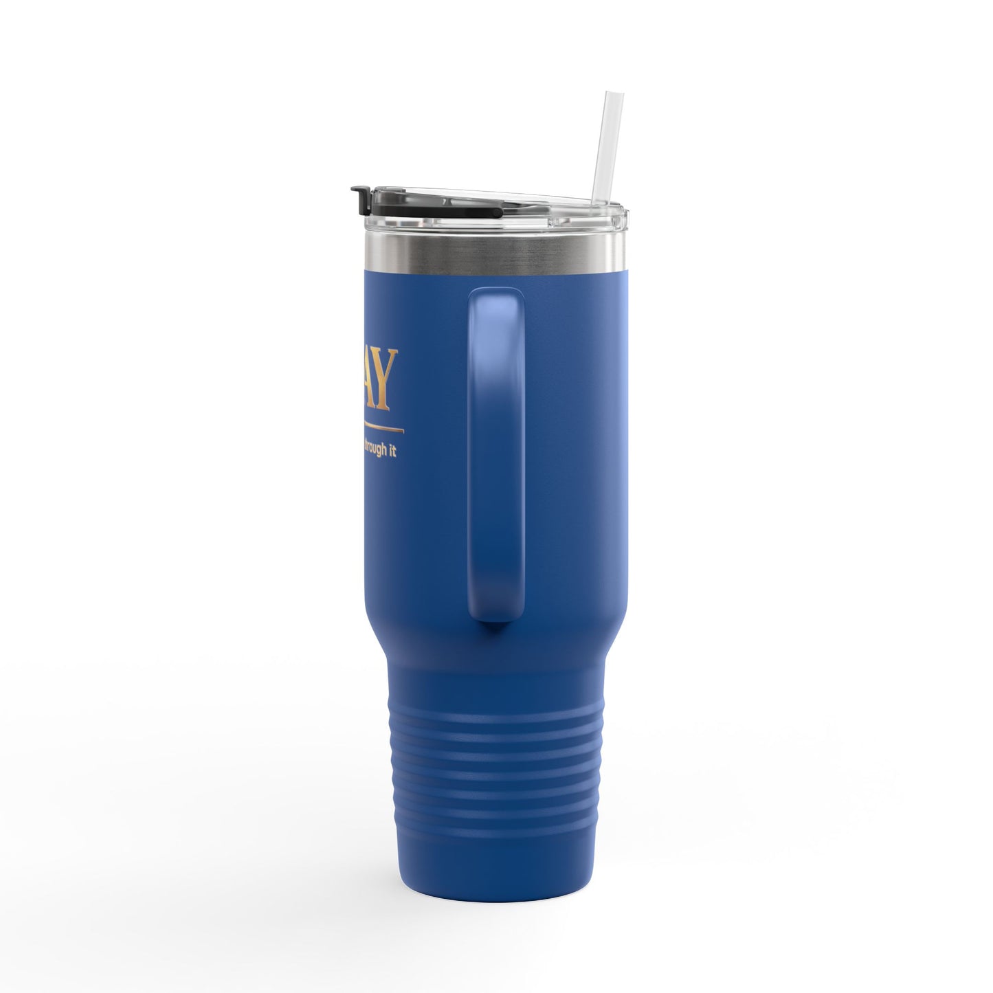 COLOR PRAZZ PRAY 40oz Insulated Travel Mug — Christian Faith Stainless Steel Tumbler