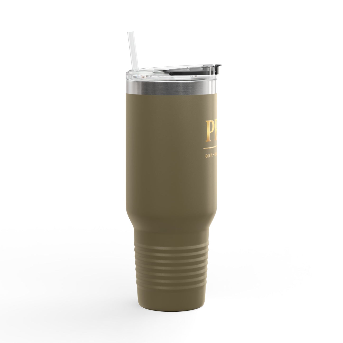 COLOR PRAZZ PRAY 40oz Insulated Travel Mug — Christian Faith Stainless Steel Tumbler