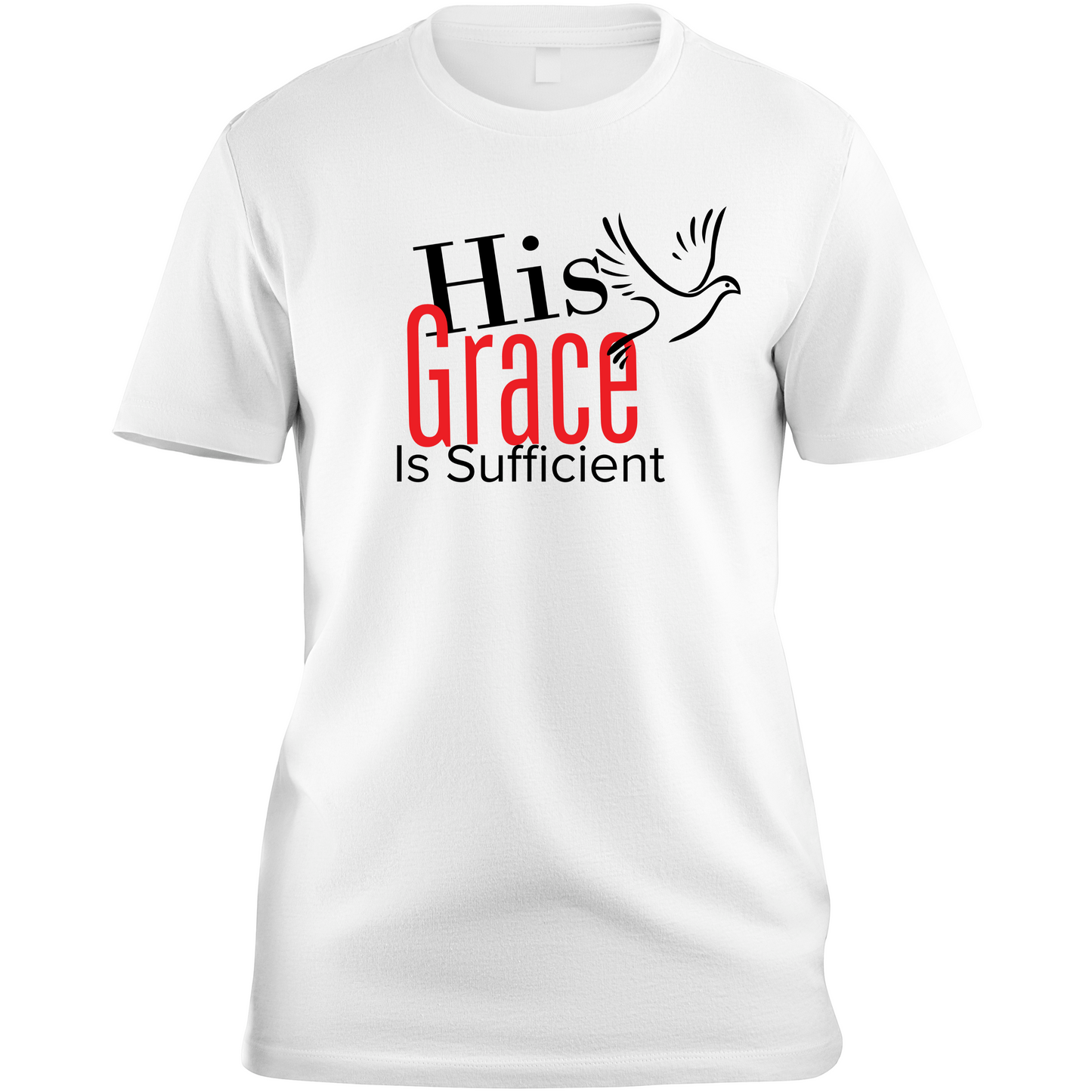 Color His Grace Is Sufficient